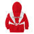 Tunisia Independence Day Kid Hoodie Coat Of Arms Flag Style - Wonder Print Shop