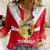 Tunisia Independence Day Women Casual Shirt Coat Of Arms Flag Style - Wonder Print Shop