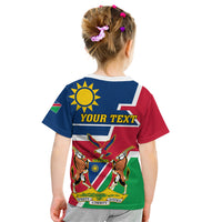 Namibia Independence Day Kid T Shirt Coat Of Arms Unique Style - Wonder Print Shop