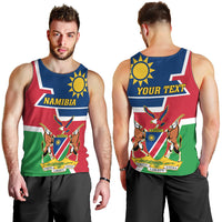 Namibia Independence Day Men Tank Top Coat Of Arms Unique Style - Wonder Print Shop