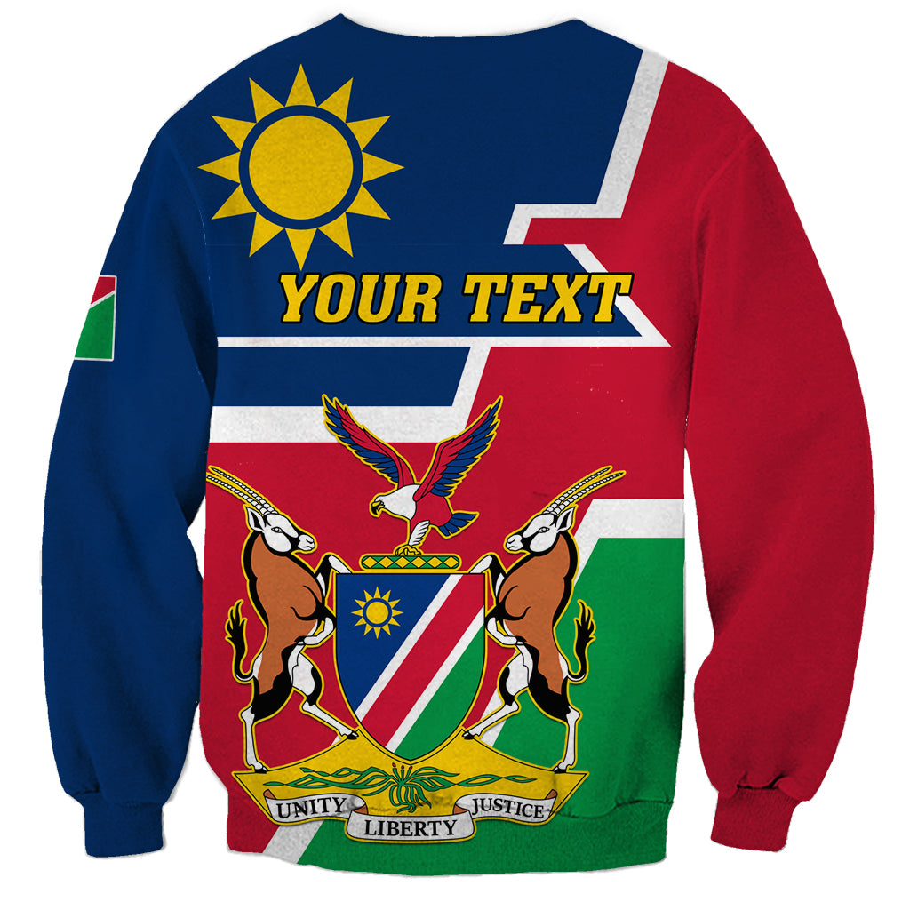 Namibia Independence Day Sweatshirt Coat Of Arms Unique Style - Wonder Print Shop