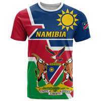 Namibia Independence Day T Shirt Coat Of Arms Unique Style - Wonder Print Shop
