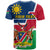 Namibia Independence Day T Shirt Coat Of Arms Unique Style - Wonder Print Shop