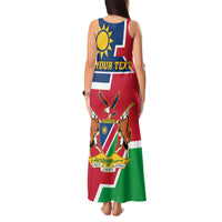 Namibia Independence Day Tank Maxi Dress Coat Of Arms Unique Style - Wonder Print Shop