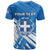Greece Independence Day T Shirt Eleftheria i Thanatos Dolphin Jumping - Wonder Print Shop
