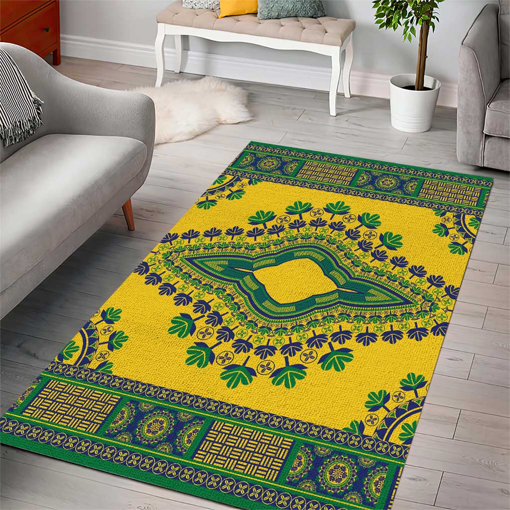 Grenadines Dashiki Area Rug Proud To Be Grenadines