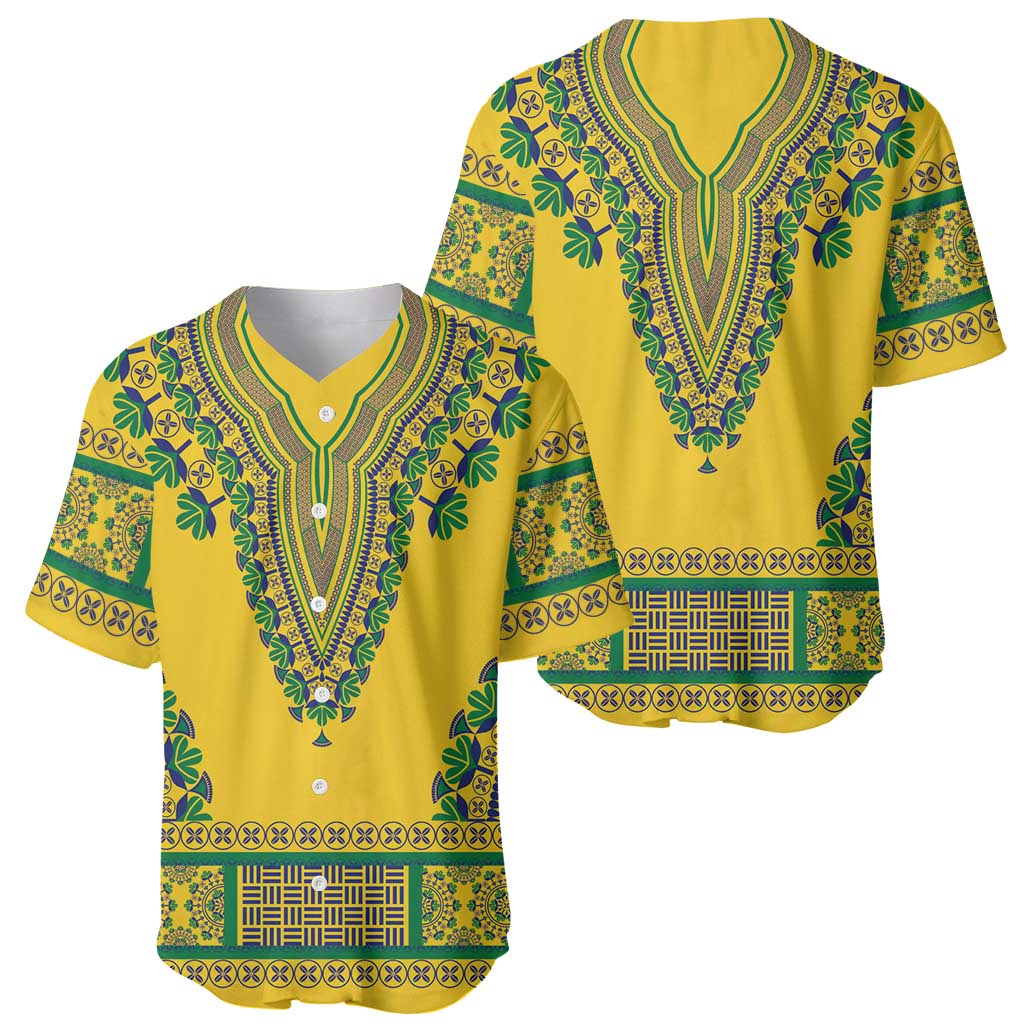 Grenadines Dashiki Baseball Jersey Proud To Be Grenadines