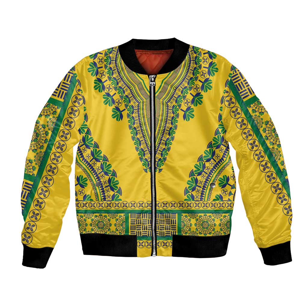 Grenadines Dashiki Bomber Jacket Proud To Be Grenadines