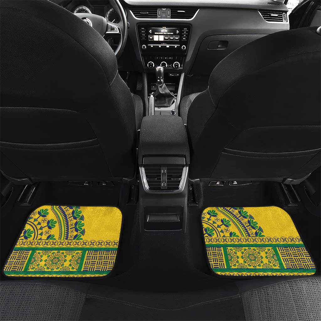 Grenadines Dashiki Car Mats Proud To Be Grenadines
