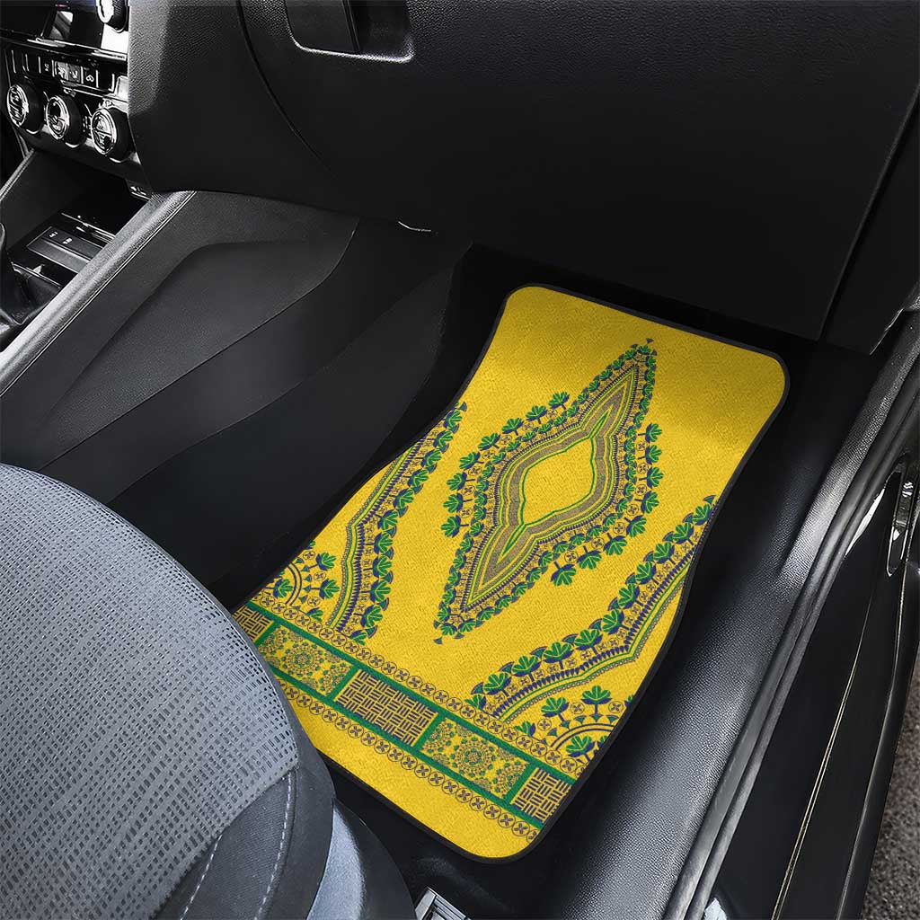 Grenadines Dashiki Car Mats Proud To Be Grenadines