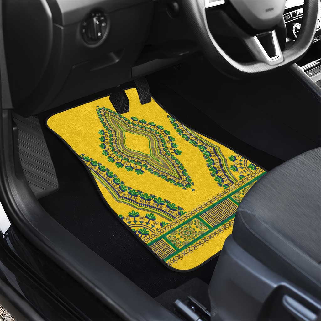 Grenadines Dashiki Car Mats Proud To Be Grenadines