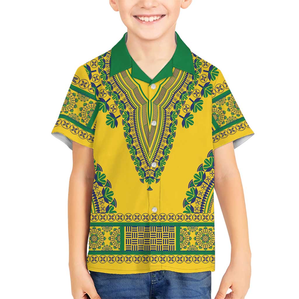 Grenadines Dashiki Family Matching Long Sleeve Bodycon Dress and Hawaiian Shirt Proud To Be Grenadines