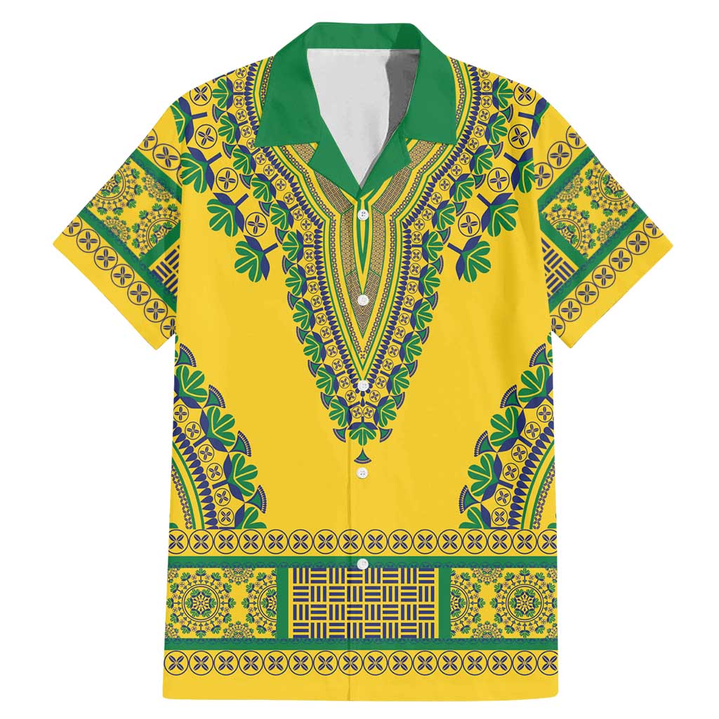 Grenadines Dashiki Family Matching Mermaid Dress and Hawaiian Shirt Proud To Be Grenadines