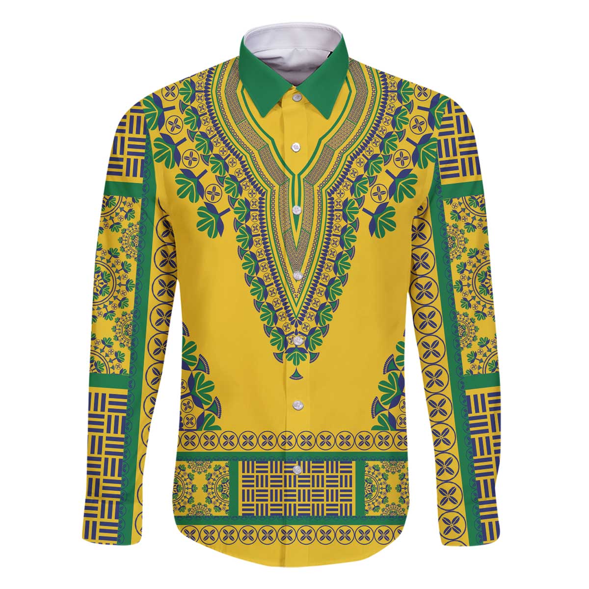 Grenadines Dashiki Family Matching Off The Shoulder Long Sleeve Dress and Hawaiian Shirt Proud To Be Grenadines