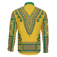 Grenadines Dashiki Family Matching Off The Shoulder Long Sleeve Dress and Hawaiian Shirt Proud To Be Grenadines