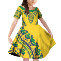 Grenadines Dashiki Family Matching Off Shoulder Short Dress and Hawaiian Shirt Proud To Be Grenadines