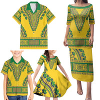 Grenadines Dashiki Family Matching Puletasi and Hawaiian Shirt Proud To Be Grenadines