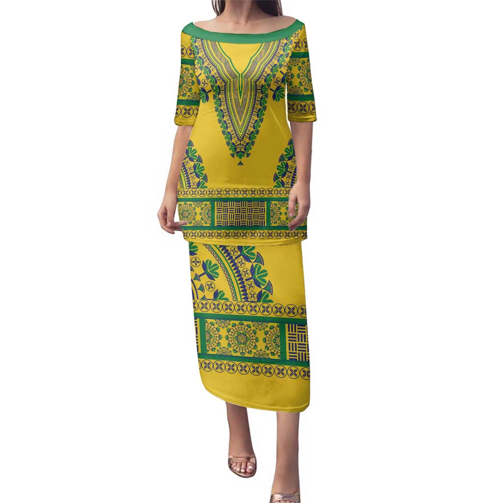Grenadines Dashiki Family Matching Puletasi and Hawaiian Shirt Proud To Be Grenadines