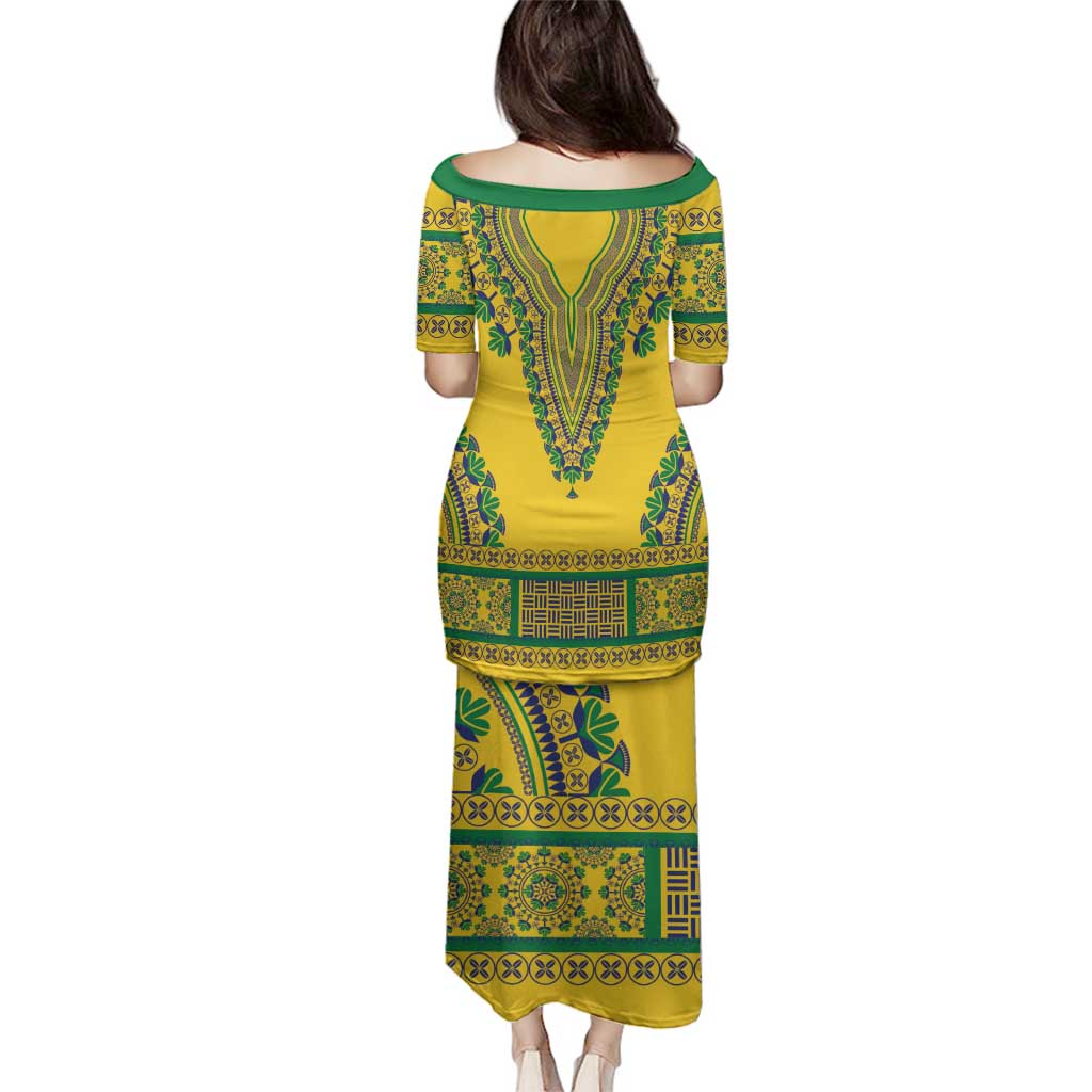 Grenadines Dashiki Family Matching Puletasi and Hawaiian Shirt Proud To Be Grenadines