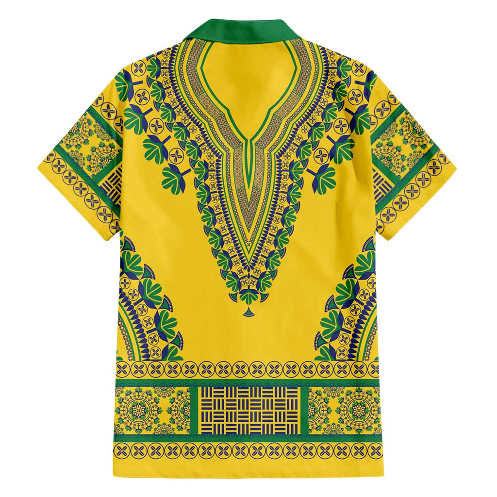 Grenadines Dashiki Family Matching Short Sleeve Bodycon Dress and Hawaiian Shirt Proud To Be Grenadines