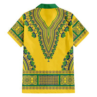 Grenadines Dashiki Family Matching Short Sleeve Bodycon Dress and Hawaiian Shirt Proud To Be Grenadines