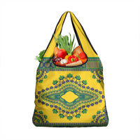 Grenadines Dashiki Grocery Bag Proud To Be Grenadines