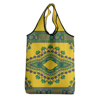 Grenadines Dashiki Grocery Bag Proud To Be Grenadines