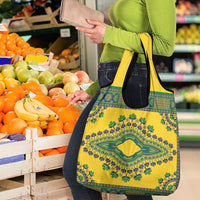 Grenadines Dashiki Grocery Bag Proud To Be Grenadines