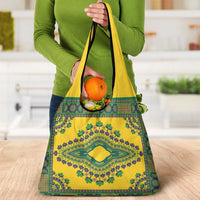 Grenadines Dashiki Grocery Bag Proud To Be Grenadines
