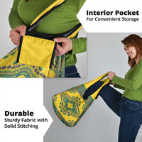 Grenadines Dashiki Grocery Bag Proud To Be Grenadines