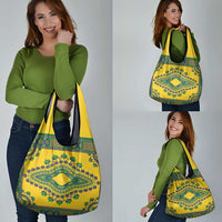 Grenadines Dashiki Grocery Bag Proud To Be Grenadines
