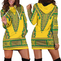 Grenadines Dashiki Hoodie Dress Proud To Be Grenadines