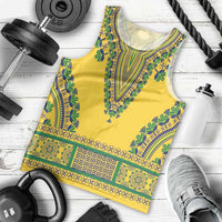 Grenadines Dashiki Men Tank Top Proud To Be Grenadines
