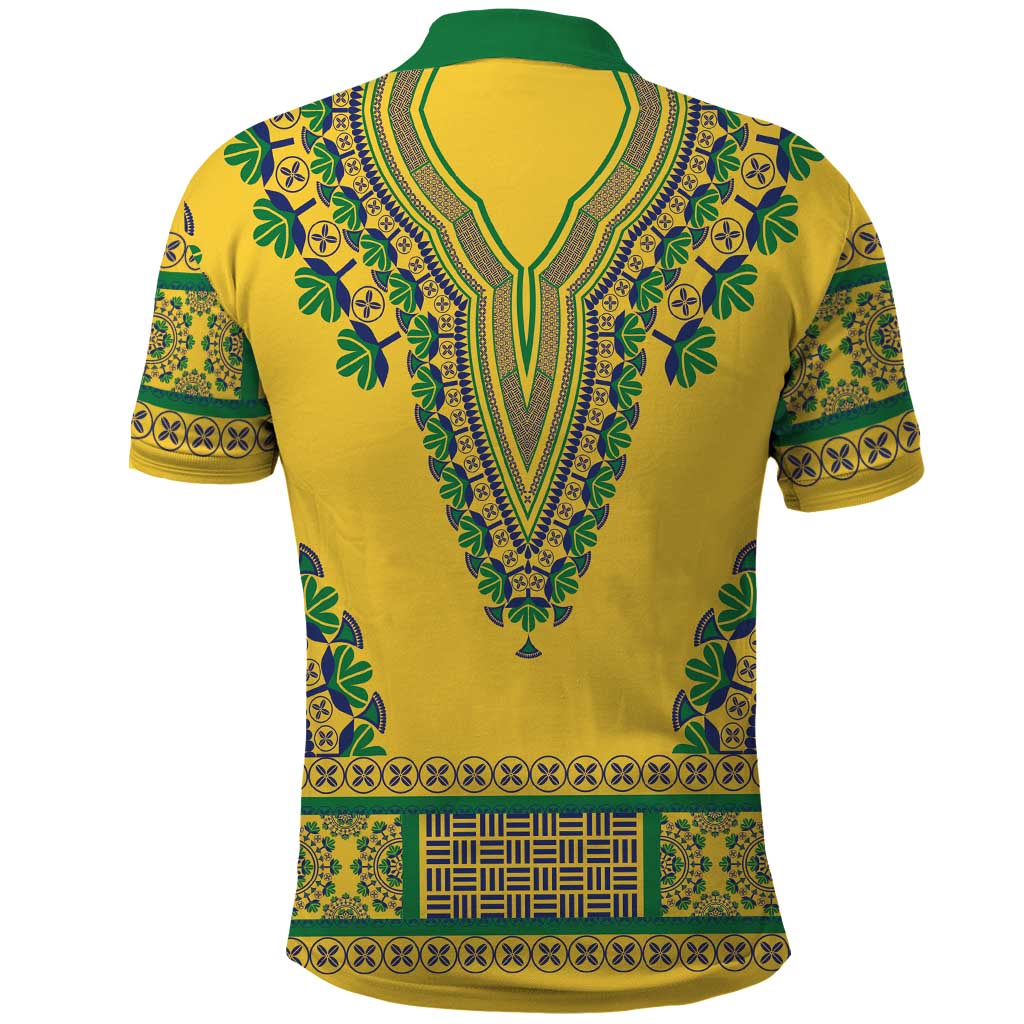 Grenadines Dashiki Polo Shirt Proud To Be Grenadines