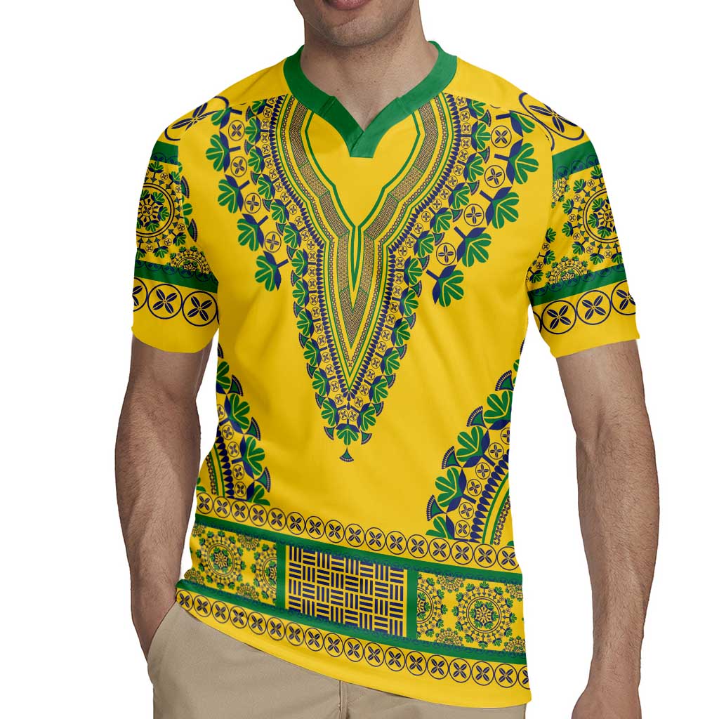 Grenadines Dashiki Rugby Jersey Proud To Be Grenadines - Wonder Print Shop