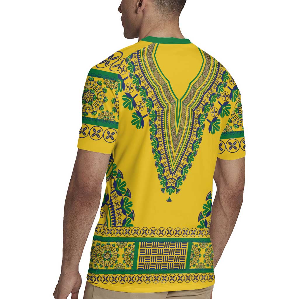 Grenadines Dashiki Rugby Jersey Proud To Be Grenadines - Wonder Print Shop