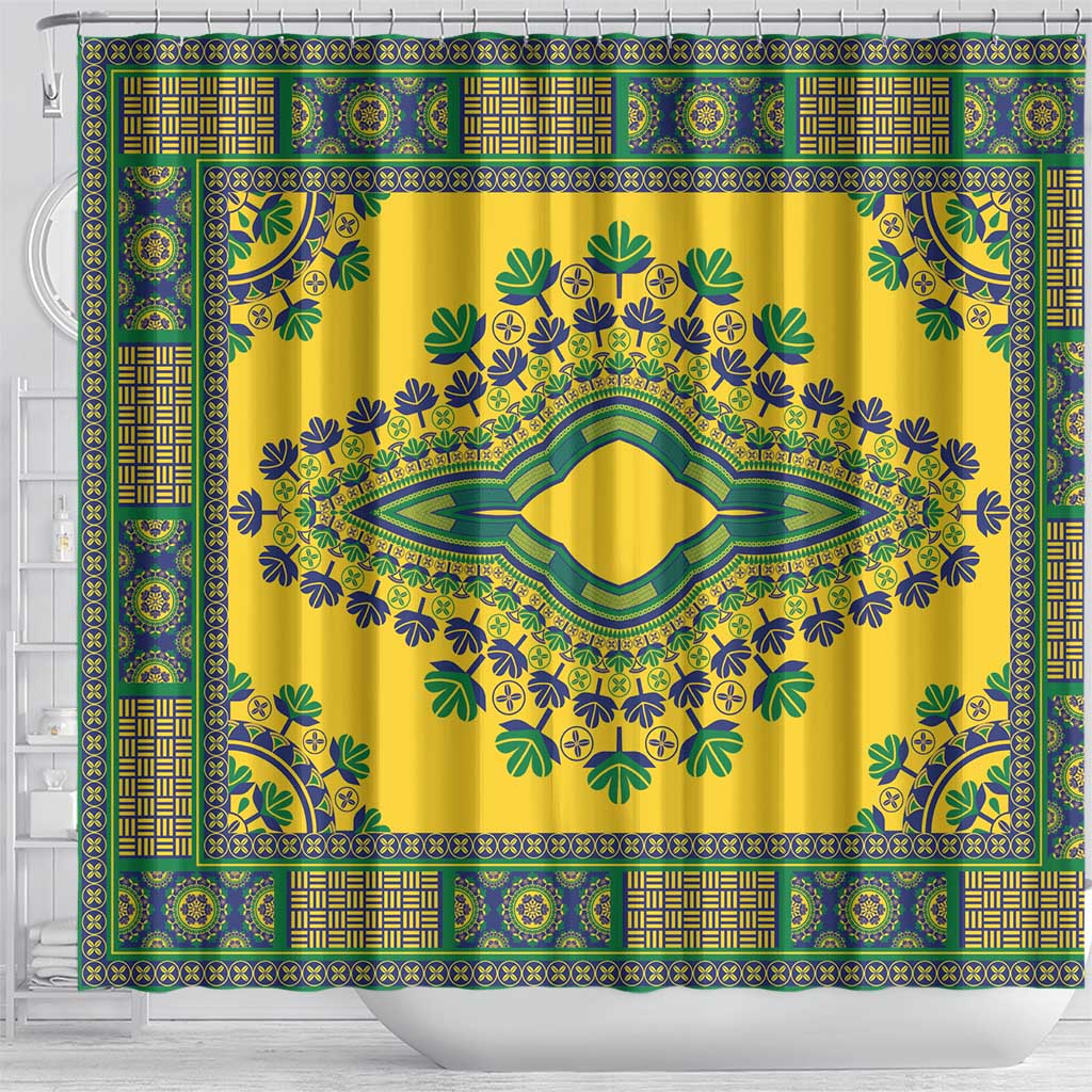 Grenadines Dashiki Shower Curtain Proud To Be Grenadines - Wonder Print Shop