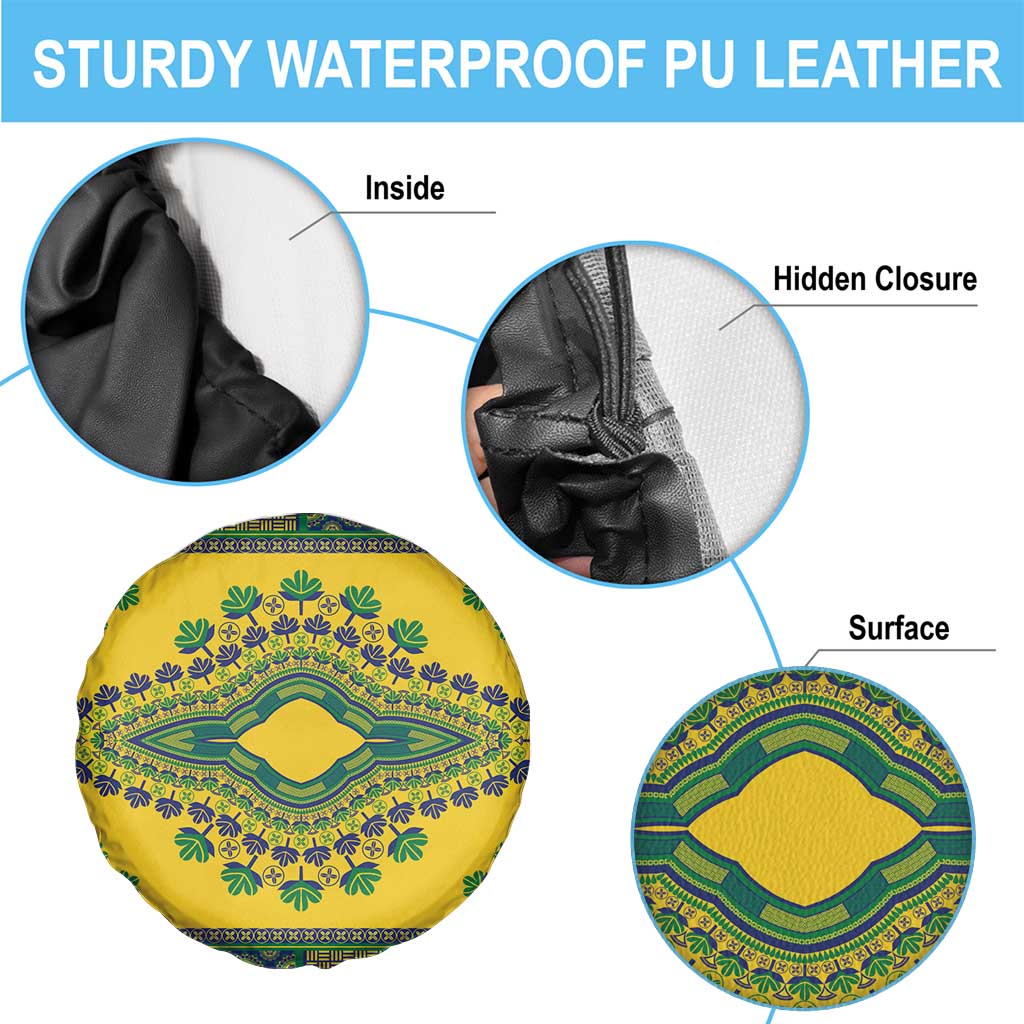 Grenadines Dashiki Spare Tire Cover Proud To Be Grenadines - Wonder Print Shop