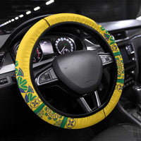 Grenadines Dashiki Steering Wheel Cover Proud To Be Grenadines - Wonder Print Shop