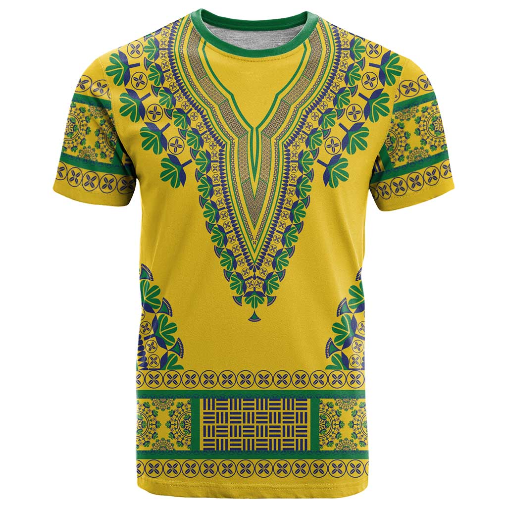 Grenadines Dashiki T Shirt Proud To Be Grenadines - Wonder Print Shop