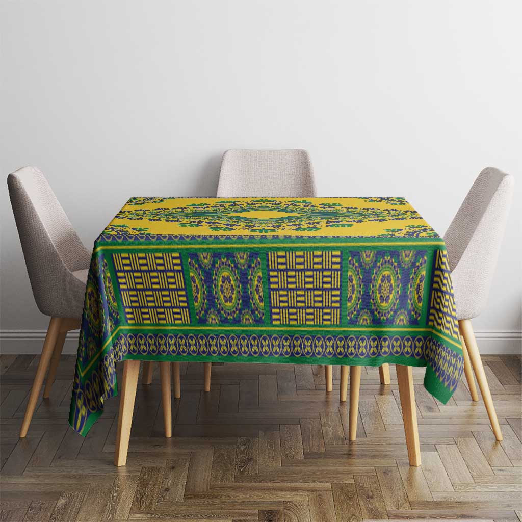 Grenadines Dashiki Tablecloth Proud To Be Grenadines - Wonder Print Shop