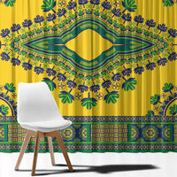 Grenadines Dashiki Window Curtain Proud To Be Grenadines - Wonder Print Shop