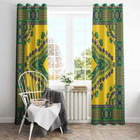 Grenadines Dashiki Window Curtain Proud To Be Grenadines - Wonder Print Shop