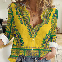 Grenadines Dashiki Women Casual Shirt Proud To Be Grenadines - Wonder Print Shop