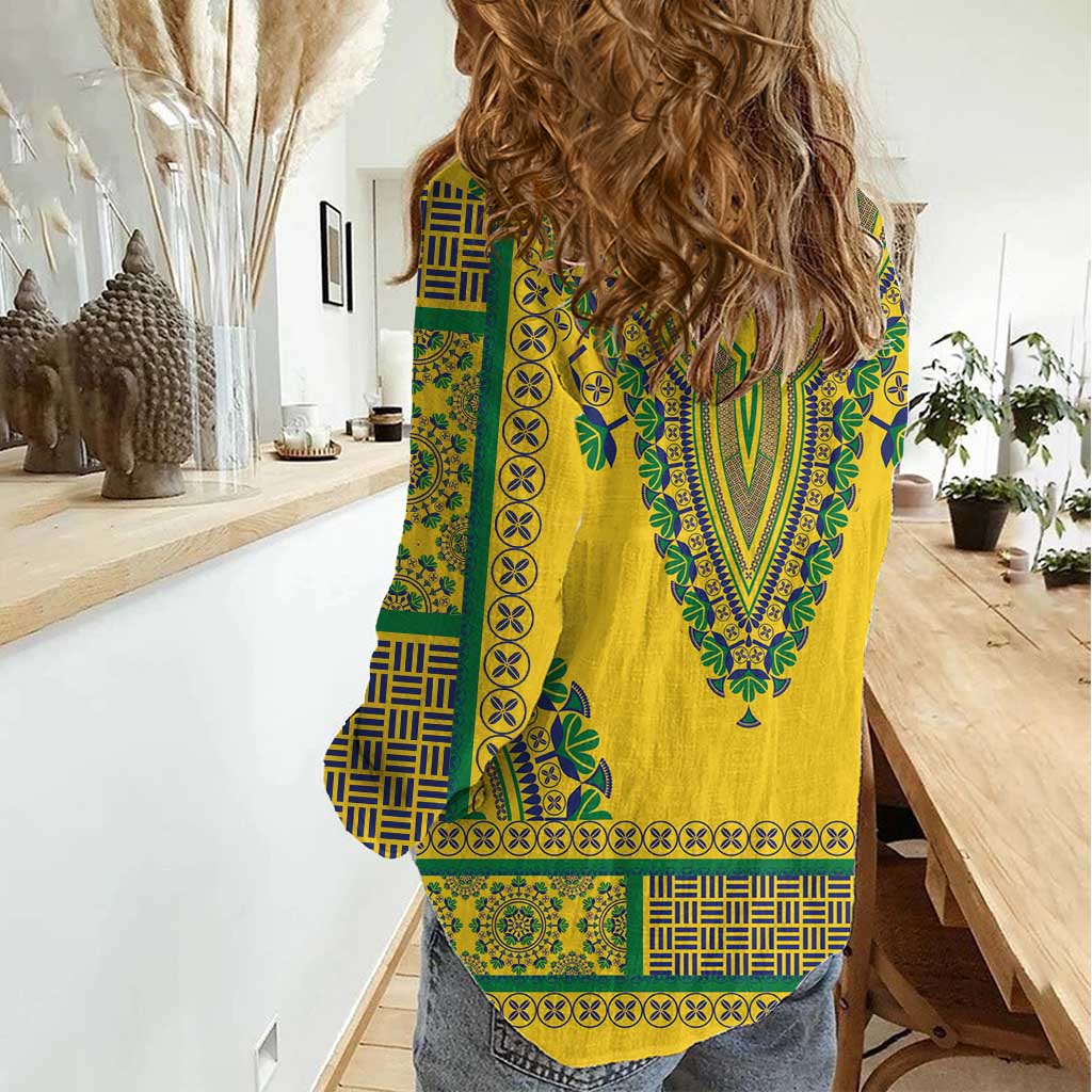 Grenadines Dashiki Women Casual Shirt Proud To Be Grenadines - Wonder Print Shop