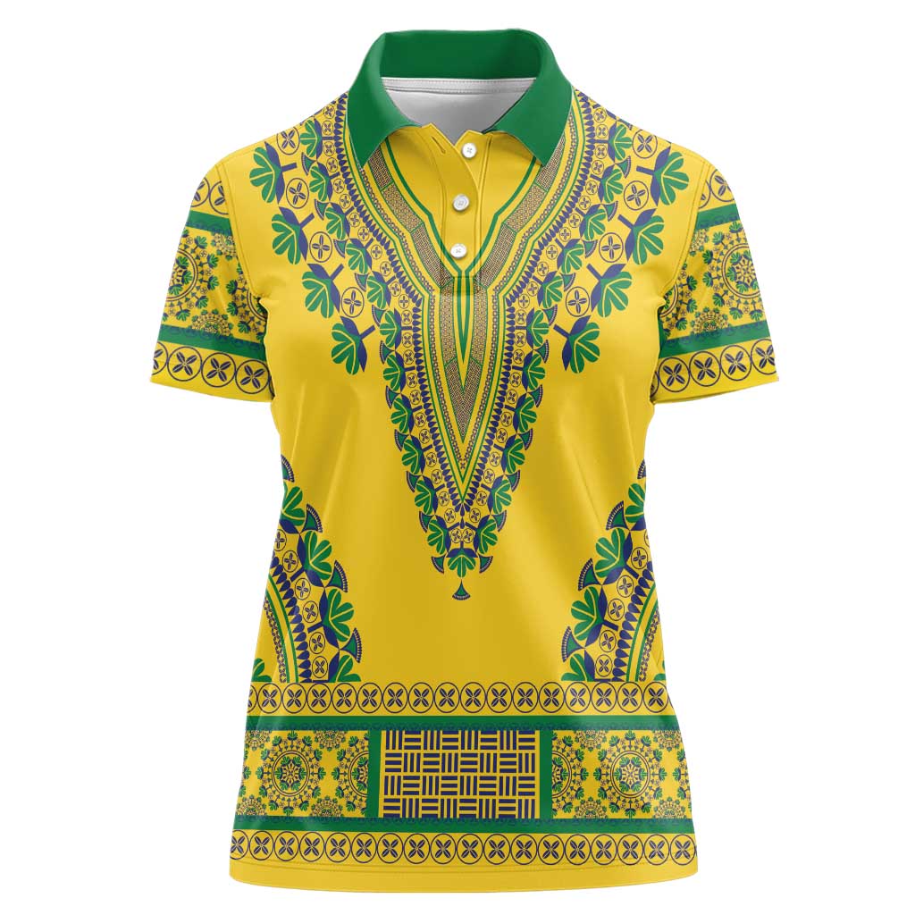 Grenadines Dashiki Women Polo Shirt Proud To Be Grenadines - Wonder Print Shop