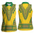 Grenadines Dashiki Women Sleeveless Polo Shirt Proud To Be Grenadines - Wonder Print Shop