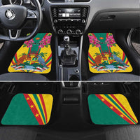 Carriacou and Petite Martinique Car Mats Bougainvillea Flowers
