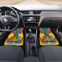 Carriacou and Petite Martinique Car Mats Bougainvillea Flowers