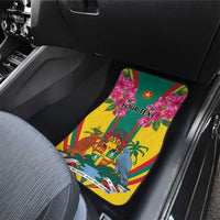 Carriacou and Petite Martinique Car Mats Bougainvillea Flowers